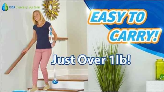 CRB Clean - EZ Carpet & Rug Renovator/Carpet Cleaning Brush