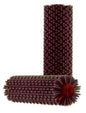 CRB LVT Brush Brown Ultra Soft Bristle 15" (Set of 2)